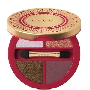 Gucci Limited Edition Quatuor Eyeshadow Palette Festive Glow NIB